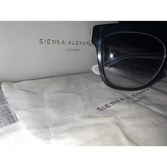 SIENNA ALEXANDER  Vietha Square-Frame Sunglasses Italy Hand-polished 100% UV